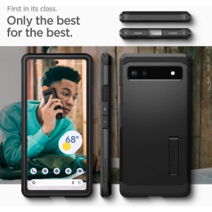 Kup Etui Spigen Tough Armor Google Pixel 6a Black - SPN2239BLK - {ean13} - Sklep Home Screen