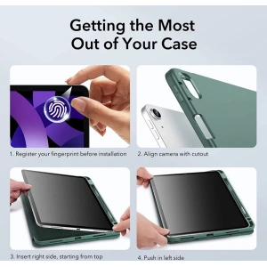 Kup Etui ESR Rebound Pencil Apple iPad Air 10.9 2020/2022 (4. i 5. generacji) / iPad Air 11 2024 (6. generacji) Green - ESR493GRN - {ean13} - Sklep Home Screen
