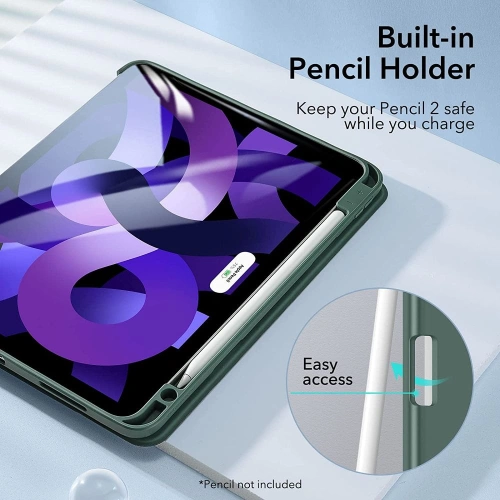 Kup Etui ESR Rebound Pencil Apple iPad Air 10.9 2020/2022 (4. i 5. generacji) / iPad Air 11 2024 (6. generacji) Green - ESR493GRN - {ean13} - Sklep Home Screen