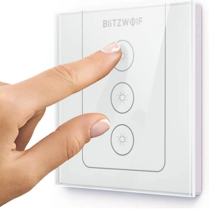 Buy RF Wi-Fi Smart Wall Light Switch BlitzWolf BW-SS8 - BLZ483 - {ean13} - Home Screen Store Europe
