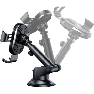 Buy Baseus Gravity Car Mount with inductive charger Qi (Black) - BSU3240BLK - {ean13} - Home Screen Store Europe