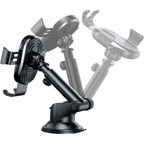 Buy Baseus Gravity Car Mount with inductive charger Qi (Black) - BSU3240BLK - {ean13} - Home Screen Store Europe