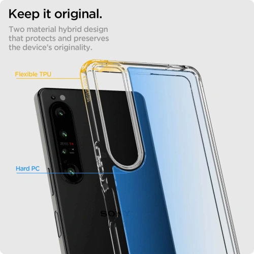 Kup Etui Spigen Ultra Hybrid Sony Xperia 1 IV Crystal Clear - SPN2241CL - {ean13} - Sklep Home Screen
