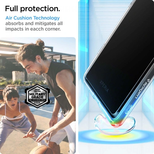 Kup Etui Spigen Ultra Hybrid Sony Xperia 1 IV Crystal Clear - SPN2241CL - {ean13} - Sklep Home Screen