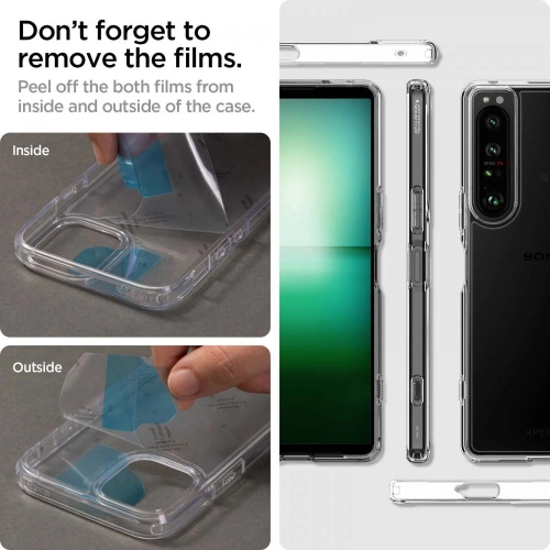 Kup Etui Spigen Ultra Hybrid Sony Xperia 1 IV Crystal Clear - SPN2241CL - {ean13} - Sklep Home Screen