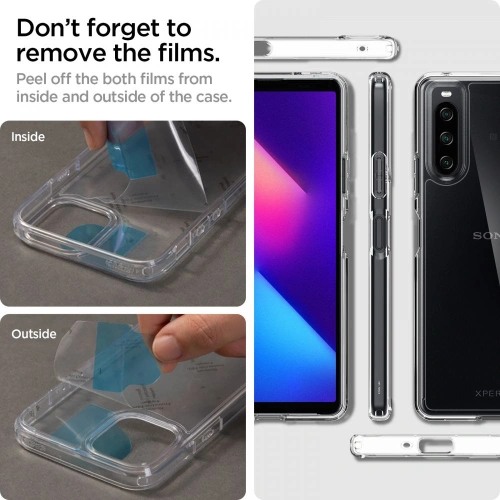 Kup Etui Spigen Ultra Hybrid Sony Xperia 10 IV Átlátszó - SPN2242CL - {ean13} - Sklep Home Screen