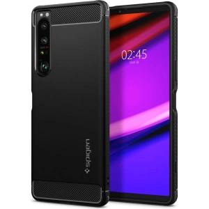 Kup Etui Spigen Rugged Armor Sony Xperia 1 IV Matt Fekete - SPN2243BLK - {ean13} - Sklep Home Screen