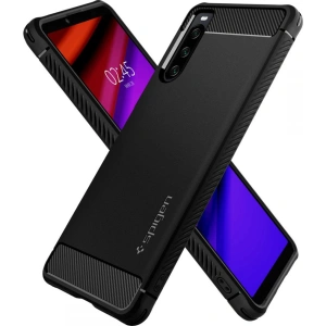 Kup Etui Spigen Rugged Armor Sony Xperia 10 IV Matt Fekete - SPN2244BLK - {ean13} - Sklep Home Screen