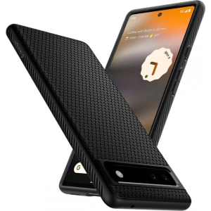 Kup Etui Spigen Liquid Air Google Pixel 6a Matte Black - SPN2245BLK - {ean13} - Sklep Home Screen