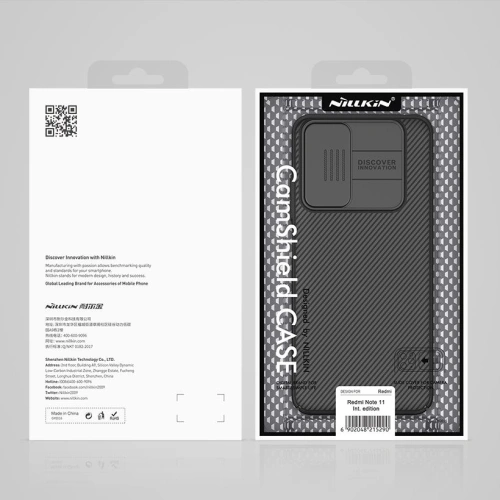Kup Etui Nillkin Camshield Redmi Note 11/11s Fekete - NLK359BLK - {ean13} - Sklep Home Screen