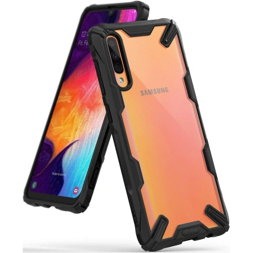 Kup Case Ringke Fusion-X Samsung Galaxy A30s/A50/A50s Schwarz - RGK880BLK - {ean13} - Sklep Home Screen
