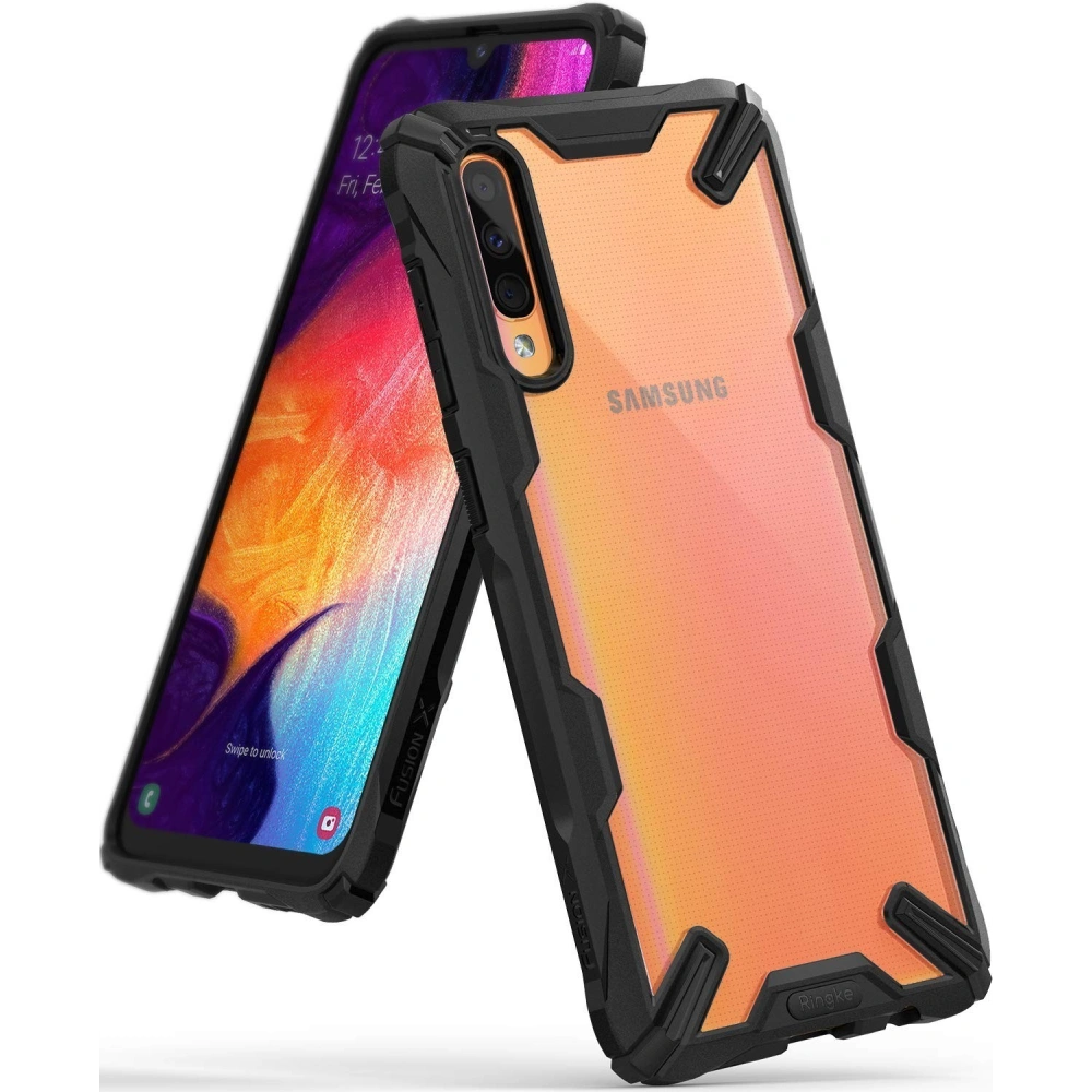 Kup Etui Ringke Fusion-X Samsung Galaxy A30s/A50/A50s Black w najlepszej cenie w Home Screen