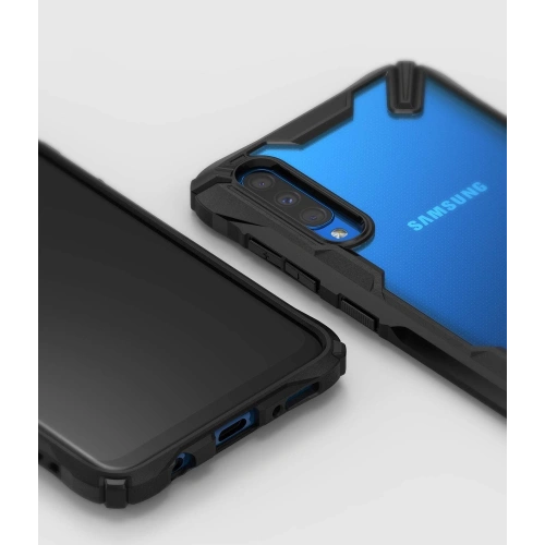 Kup Case Ringke Fusion-X Samsung Galaxy A30s/A50/A50s Schwarz - RGK880BLK - {ean13} - Sklep Home Screen