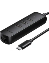 Kup UGREEN 5in1 USB-A Adapter zu 3x USB 2.0 + RJ45 + USB-C (schwarz) - UGR1222BLK - {ean13} - Sklep Home Screen