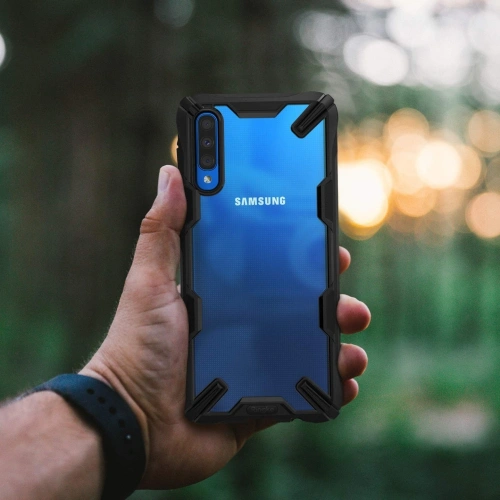Kup Case Ringke Fusion-X Samsung Galaxy A30s/A50/A50s Schwarz - RGK880BLK - {ean13} - Sklep Home Screen