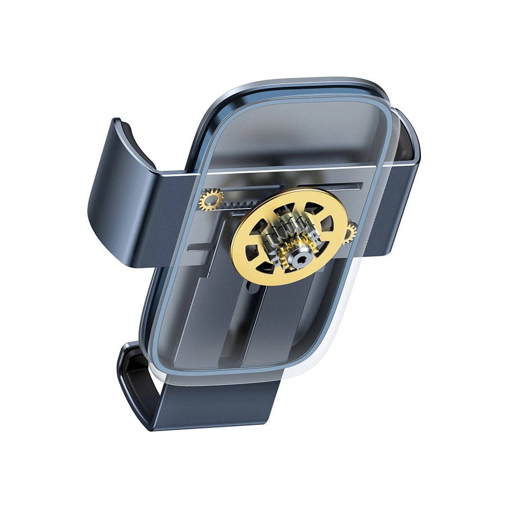 Uchwyt grawitacyjny Baseus Metal Age II na kratkę samochodu (szary)