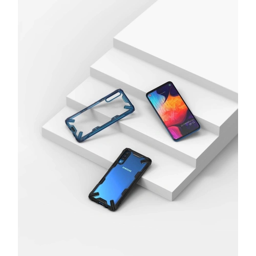 Kup Case Ringke Fusion-X Samsung Galaxy A30s/A50/A50s Schwarz - RGK880BLK - {ean13} - Sklep Home Screen