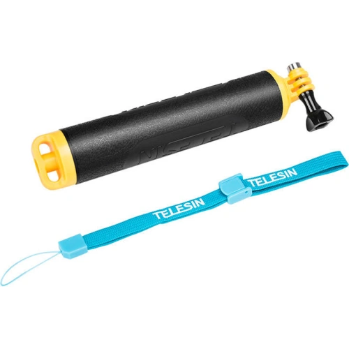 Buy Telesin Rubber Floaty Bobber Handle for GoPro & Most Action Cameras (GP-MNP-300-YL) - TLS088 - {ean13} - Home Screen Store Europe