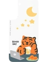 Panel Samsung Galaxy S22+ Plus GP-TOU021HOMOW do etui Frame Cover Muzik Tiger bílý/white