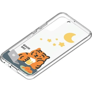 Samsung Galaxy S22+ Plus GP-TOU021HOMOW to Frame Cover Case Muzik Tiger white