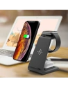 Kup Bezdrátová nabíječka Tech-Protect A8 3v1 Bezdrátová nabíječka Černá - THP1028BLK - {ean13} - Sklep Home Screen