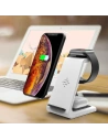Kup Ładowarka bezprzewodowa Tech-Protect A8 3in1 Wireless Charger White - THP1029WHT - {ean13} - Sklep Home Screen