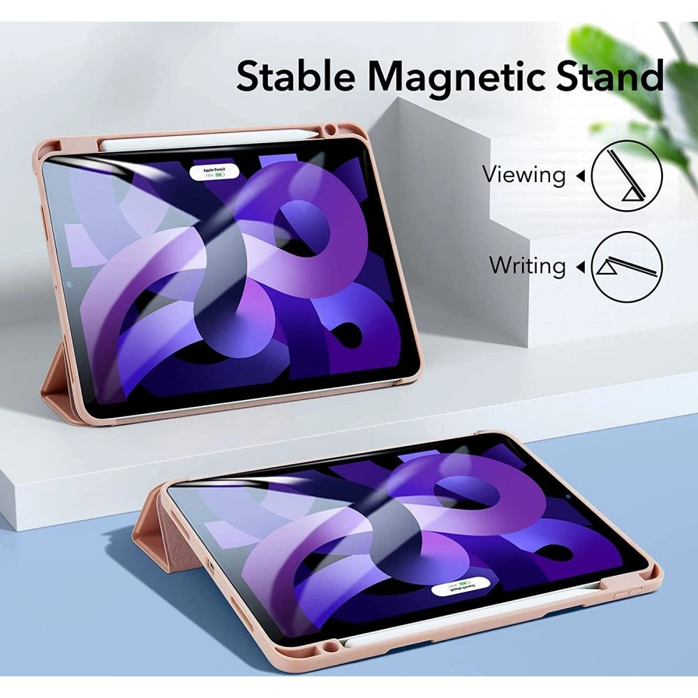 Etui ESR Rebound Pencil Apple iPad Air 10.9 2020/2022 (4. i 5. generacji) / iPad Air 11 2024 (6. generacji) Rose Gold
