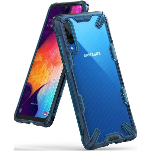 Kup Case Ringke Fusion-X Samsung Galaxy A30s/A50/A50s Space Blau - RGK881BLU - {ean13} - Sklep Home Screen