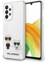 Kup Etui Karl Lagerfeld KLHCA33CKTR Samsung Galaxy A33 5G kemény tok fehér/white Átlátszó Karl & Choupette - KLD933WHT - {ean13} - Sklep Home Screen