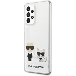 Etui Karl Lagerfeld KLHCA33CKTR Samsung Galaxy A33 5G hardcase bílý/white Transparent Karl & Choupette