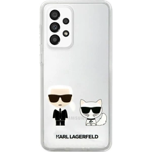 Etui Karl Lagerfeld KLHCA33CKTR Samsung Galaxy A33 5G hardcase bílý/white Transparent Karl & Choupette