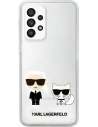 Kup Etui Karl Lagerfeld KLHCA33CKTR Samsung Galaxy A33 5G hardcase bílý/white Transparent Karl & Choupette - KLD933WHT - {ean13} - Sklep Home Screen