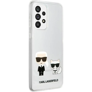 Etui Karl Lagerfeld KLHCA33CKTR Samsung Galaxy A33 5G hardcase bílý/white Transparent Karl & Choupette