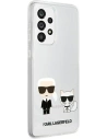 Kup Etui Karl Lagerfeld KLHCA33CKTR Samsung Galaxy A33 5G kemény tok fehér/white Átlátszó Karl & Choupette - KLD933WHT - {ean13} - Sklep Home Screen