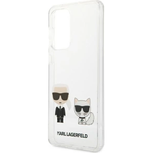 Etui Karl Lagerfeld KLHCA33CKTR Samsung Galaxy A33 5G hardcase bílý/white Transparent Karl & Choupette