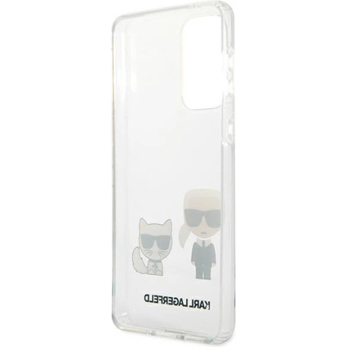 Kup Etui Karl Lagerfeld KLHCA33CKTR Samsung Galaxy A33 5G hardcase bílý/white Transparent Karl & Choupette - KLD933WHT - {ean13} - Sklep Home Screen