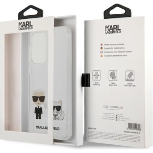 Etui Karl Lagerfeld KLHCA33CKTR Samsung Galaxy A33 5G hardcase bílý/white Transparent Karl & Choupette