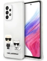 Kup Etui Karl Lagerfeld KLHCA53CKTR Samsung Galaxy A53 5G hardcase bílý/white Transparent Karl & Choupette - KLD934WHT - {ean13} - Sklep Home Screen
