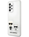 Kup Etui Karl Lagerfeld KLHCA53CKTR Samsung Galaxy A53 5G hardcase bílý/white Transparent Karl & Choupette - KLD934WHT - {ean13} - Sklep Home Screen