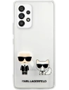 Kup Etui Karl Lagerfeld KLHCA53CKTR Samsung Galaxy A53 5G hardcase bílý/white Transparent Karl & Choupette - KLD934WHT - {ean13} - Sklep Home Screen