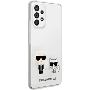 Kup Etui Karl Lagerfeld KLHCA53CKTR Samsung Galaxy A53 5G hardcase bílý/white Transparent Karl & Choupette - KLD934WHT - {ean13} - Sklep Home Screen