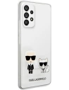 Kup Etui Karl Lagerfeld KLHCA53CKTR Samsung Galaxy A53 5G hardcase bílý/white Transparent Karl & Choupette - KLD934WHT - {ean13} - Sklep Home Screen
