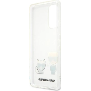 Buy Karl Lagerfeld KLHCA53CKTR Samsung Galaxy A33 5G hardcase white Transparent Karl & Choupette - KLD934WHT - {ean13} - Home Screen Store Europe