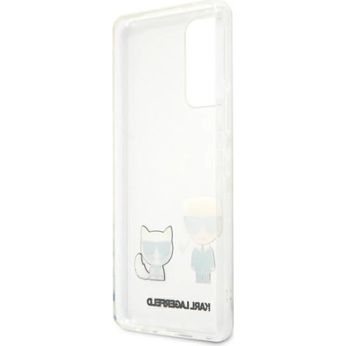 Kup Case Karl Lagerfeld KLHCA53CKTR Samsung Galaxy A53 5G Hardcase weiß/white Transparent Karl & Choupette - KLD934WHT - {ean13} - Sklep Home Screen