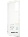 Kup Case Karl Lagerfeld KLHCA53CKTR Samsung Galaxy A53 5G Hardcase weiß/white Transparent Karl & Choupette - KLD934WHT - {ean13} - Sklep Home Screen