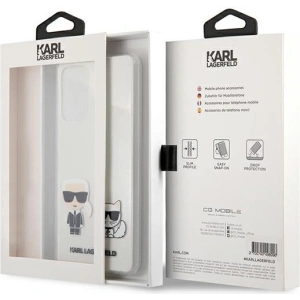 Kup Etui Karl Lagerfeld KLHCA53CKTR Samsung Galaxy A53 5G hardcase bílý/white Transparent Karl & Choupette - KLD934WHT - {ean13} - Sklep Home Screen