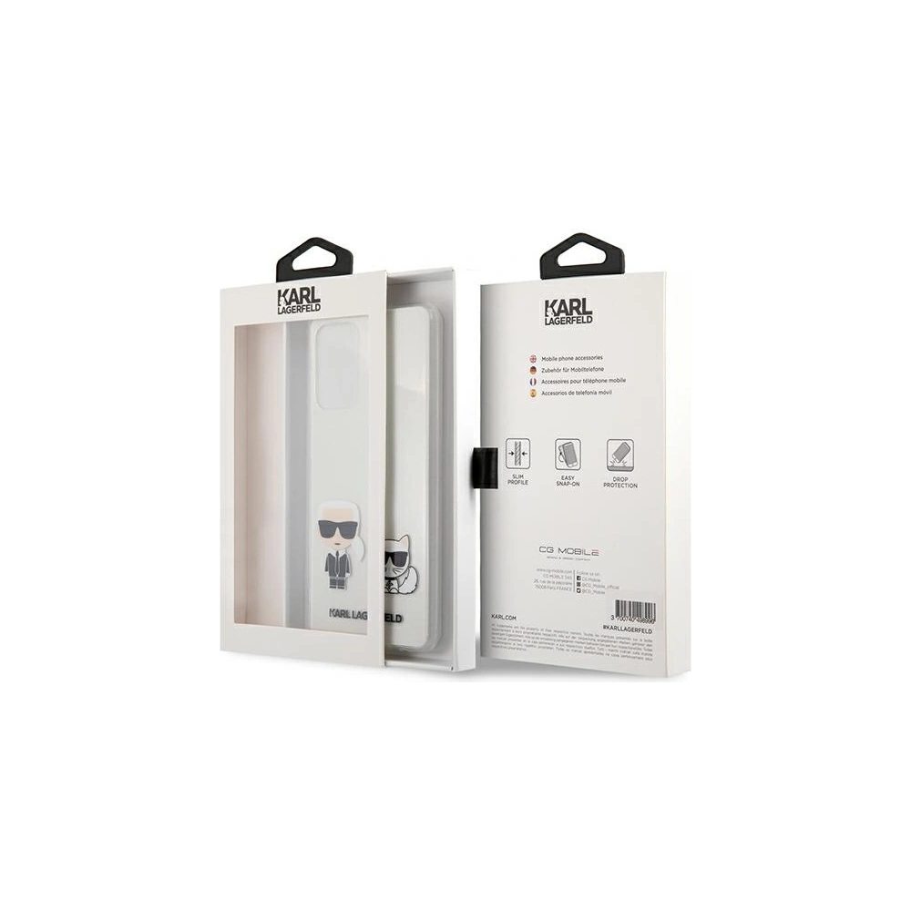 Etui Karl Lagerfeld KLHCA53CKTR Samsung Galaxy A53 5G hardcase biały/white Transparent Karl & Choupette