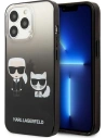 Etui Karl Lagerfeld KLHCP13LTGKCK Apple iPhone 13 Pro hardcase negru/black Gradient Ikonik Karl & Choupette