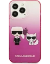 Kup Etui Karl Lagerfeld KLHCP13LTGKCP Apple iPhone 13 Pro hardcase różowy/pink Gradient Ikonik Karl & Choupette - KLD936PNK - {ean13} - Sklep Home Screen