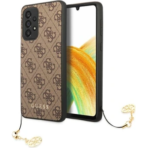 Etui Guess GUHCA33GF4GBR Samsung Galaxy A33 5G hnědý/brown hardcase 4G Charms Collection